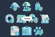 Insurance 3D Icon Pack, an Object 3D Model by Nate Studios (Thumbnail 6 of 6)