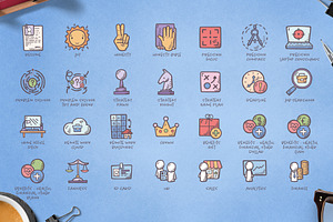 Business Hand-drawn Icons