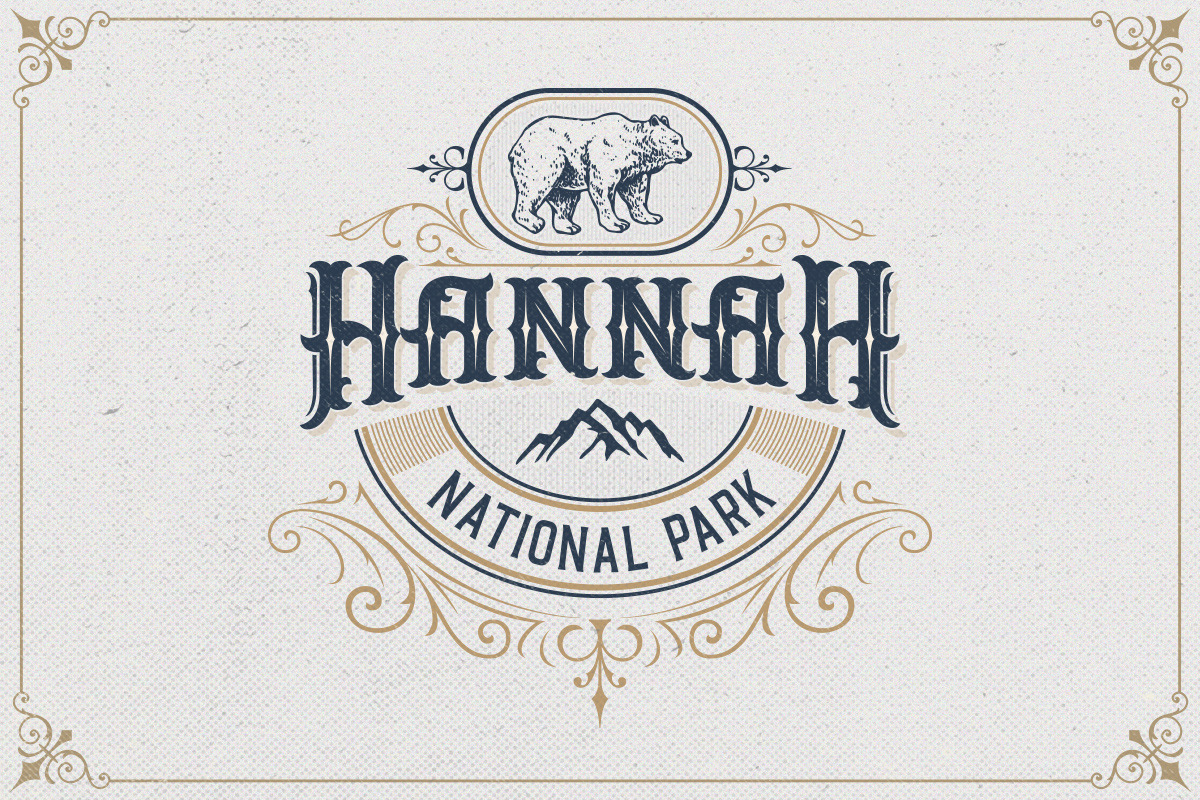 Arlington Layered Font & Ornaments, a Font by Letterhend Studio (Photo 9 of 11)
