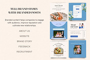 Baby Blue Instagram Templates, a Social Media Template by DesignbySamVN (Thumbnail 5 of 10)