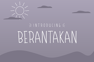 Berantakan Font