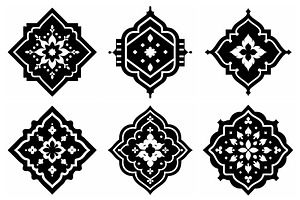 Ornate Floral and Geometric Pattern, an Object Graphic by Billah Hub