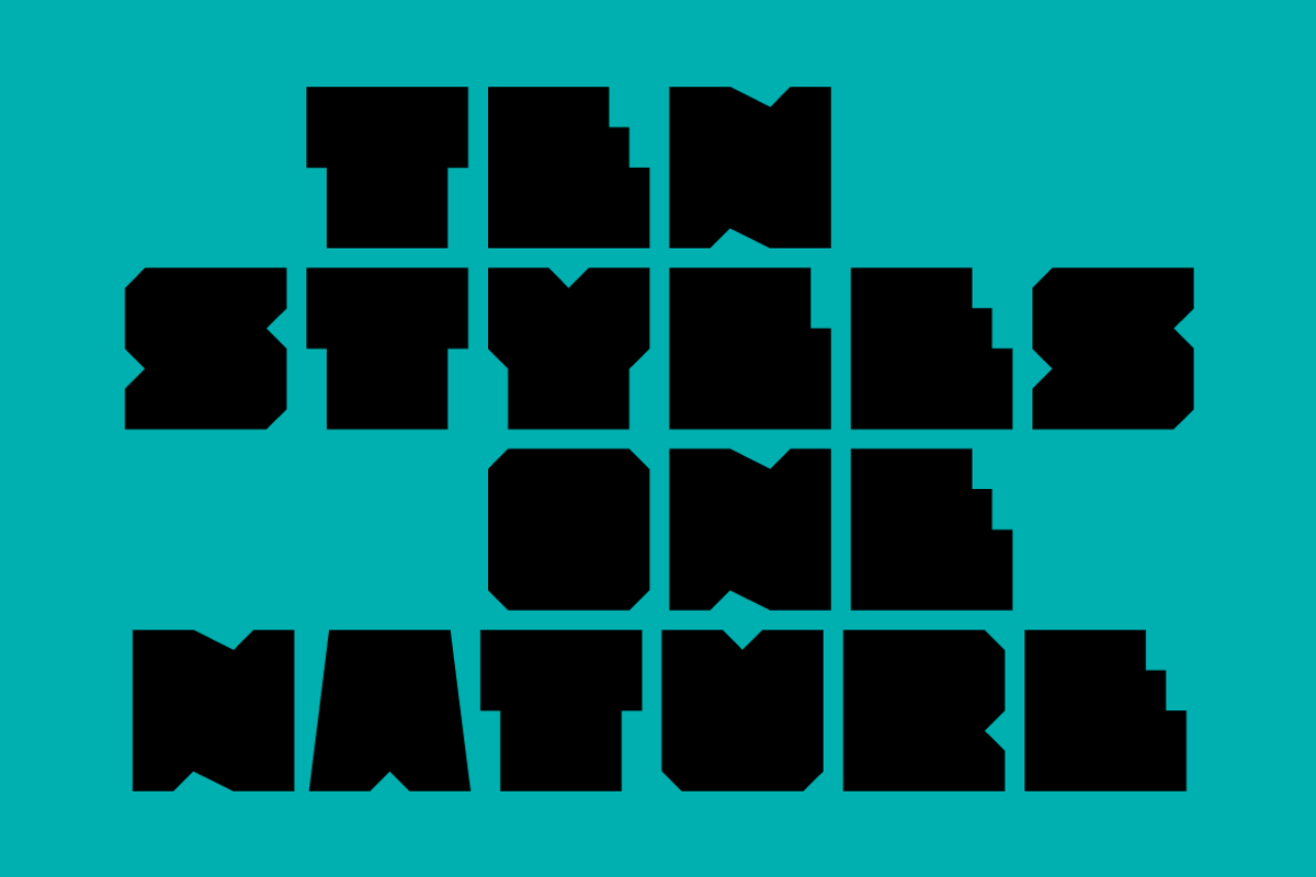 Solida Font Family preview 3