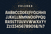 Culebra Font, a Serif Font by Mysterylab Designs (Thumbnail 2 of 8)