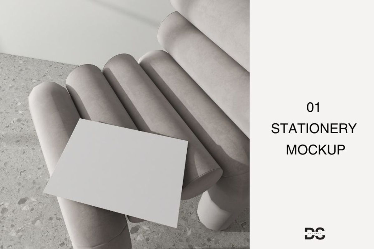 Stationery Mockup S224001, an Advertising Mockup by DSTUDIO888 (Photo 1 of 3)