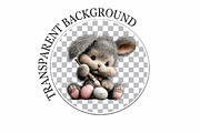 Easter Bunny Clipart, an Illustration by Watercolor design (Thumbnail 8 of 8)