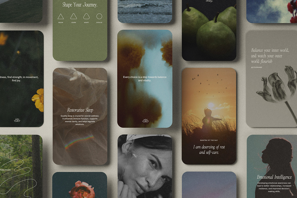 Holistic Wellness Template - Canva, a Social Media Template by Willoe Studio (Photo 10 of 11)