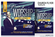 Church Conference Flyer Template, a Flyer Template by Satgur Graphic Design (Thumbnail 1 of 5)