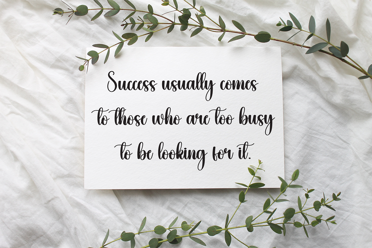 Glittering | Script Font, a Handwritten Font by Scratchones (Photo 2 of 9)
