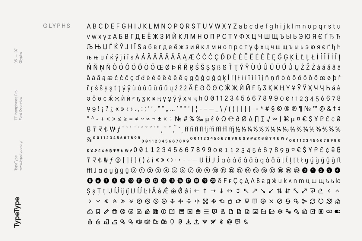 TT Interphases Pro Condensed, a Sans Serif Font by TypeType (Photo 5 of 7)