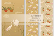 Asian Traditions. Persimmon tree, a Pattern Graphic by HmarkaShop (Thumbnail 1 of 3)