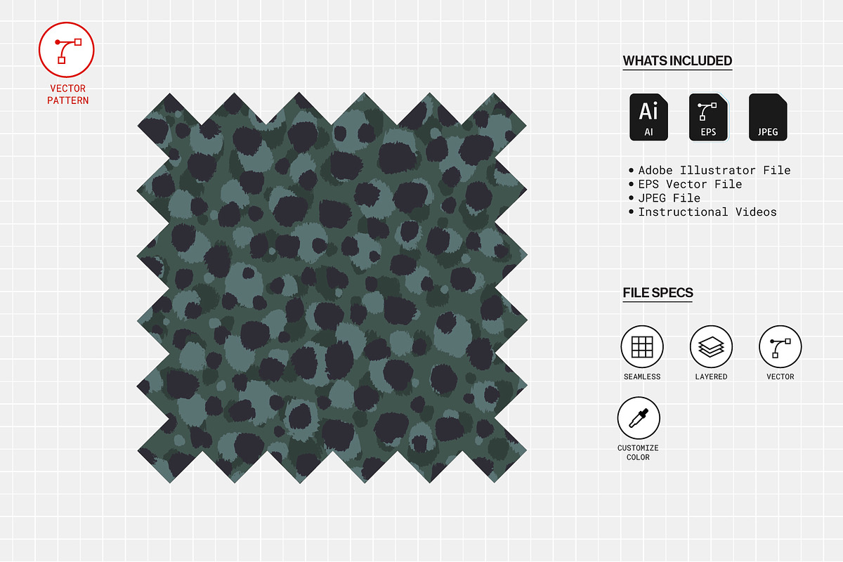 Brush Polka Dot Seamless Pattern, a Pattern Graphic by Swatch Supply (Photo 2 of 6)