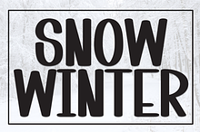 Snow Winter | Script Font
