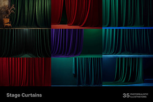 Stage Curtains. Collection