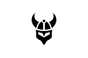 Viking Helmet Logo, a Branding & Logo Template by Vectorium Studio