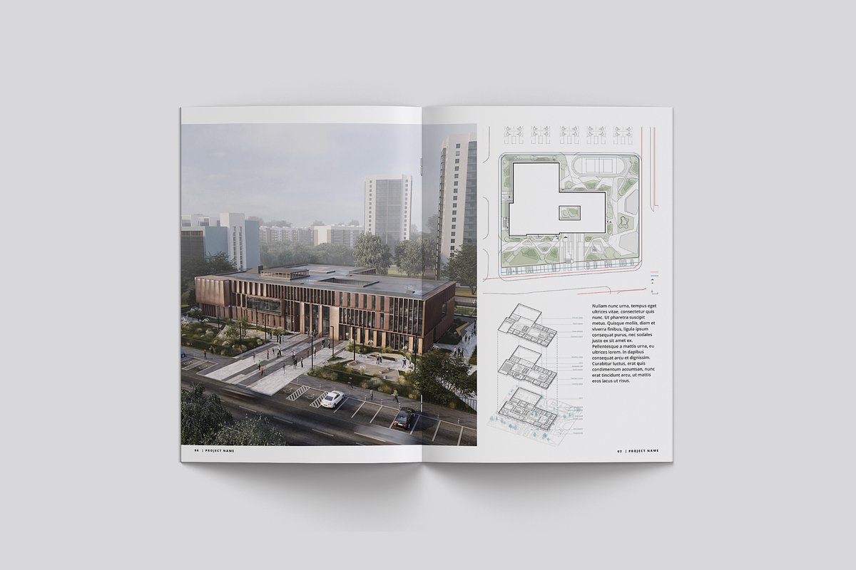 Portfolio Indesign Template, a Brochure Template by yesitisprintable (Photo 7 of 10)