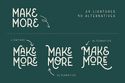 Kindred Handlettered Typeface, a Sans Serif Font by Rachel Kick (Thumbnail 4 of 9)