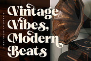 Beatnik Garden Decorative Serif, a Serif Font by Letterena Studios (Thumbnail 2 of 15)