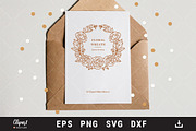 Floral Wreaths Clipart, Wedding SVG, an Illustration by ClipartMuchLove (Thumbnail 3 of 6)
