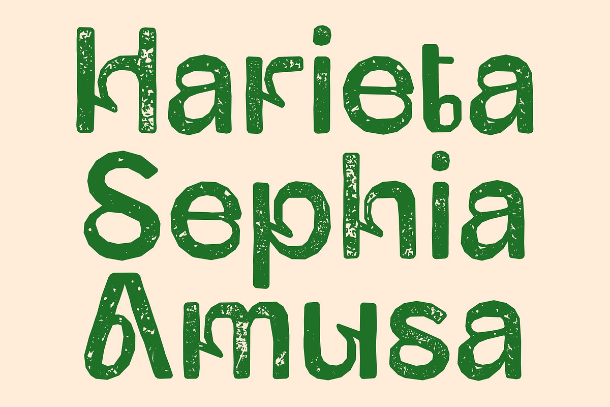 CS Regina Stamp, a Sans Serif Font by Craft Supply Co. (Photo 3 of 8)
