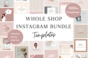 Instagram Bundle - Canva Templates