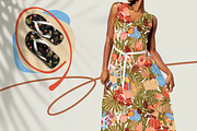 Autumn Women. Floral Abstract Set, an Object Graphic by Julie&Taily (Thumbnail 15 of 21)