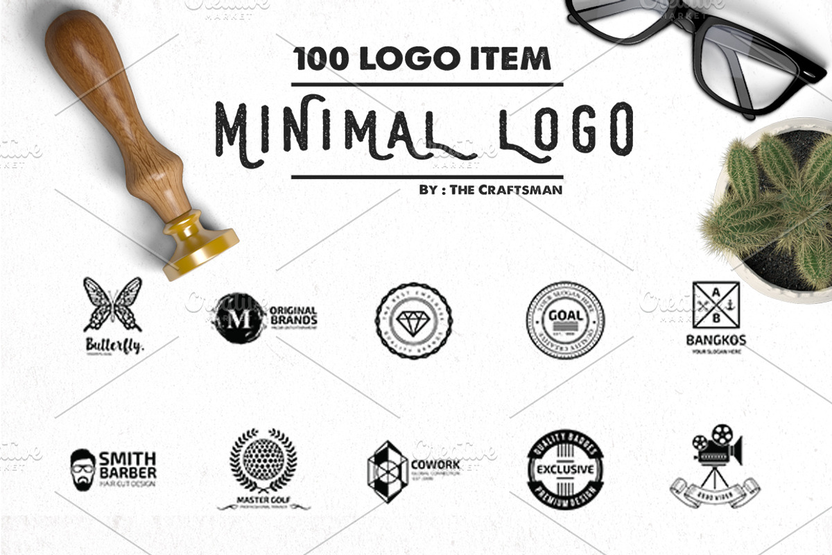 Logo Creation Kit, a Branding & Logo Template by The Craftsman (Photo 6 of 71)