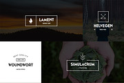 Minimal logo collection, a Branding & Logo Template by Optimistic shop (Thumbnail 3 of 3)