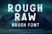 Rough Raw Watercolor Collection, a Handwritten Font by Tanondesign (Thumbnail 5 of 10)