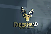 Deer Head Logo, a Branding & Logo Template by Creative Dezing (Thumbnail 6 of 6)