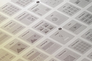 Website Wireframe Kit, a Wireframe Template by Tugcu Design Co. (Thumbnail 1 of 5)