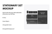 Stationary Set Mockup, a Packaging Mockup by Mockups Girl (Thumbnail 2 of 2)