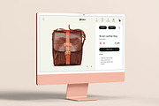 Desktop Monitor 2021 Mock-up, a Device Mockup by zippypixelstudio (Thumbnail 9 of 15)
