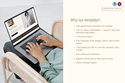 Coach, Wellness, Website Template, a WordPress Template by Web Template Market (Thumbnail 3 of 9)