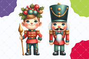 Quirky Christmas Boys Clipart, an Illustration by designcity5 (Thumbnail 5 of 5)