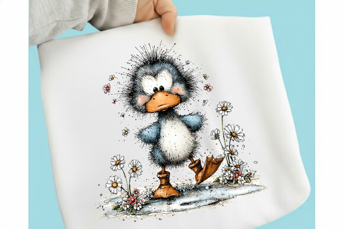 Whimsical Spring Animals Clipart, an Animal Illustration by designcity5 (Photo 3 of 5)
