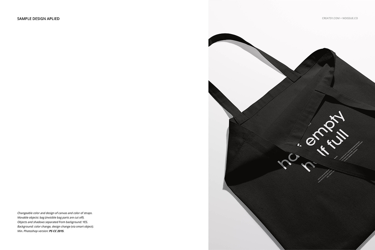 Noissue Tote Bag Mockup Bundle, a Packaging Mockup by creatsy5 (Photo 8 of 67)