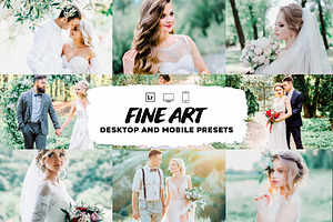 Fine Art Wedding Lightroom Presets