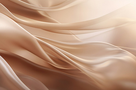 Abstract Pattern of Shiny Satin Fabric, an Abstract Photo by Iconogenic