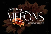 Mefons Elegant Serif Font, a Serif Font by Graphicxell (Thumbnail 1 of 8)