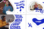 Social Media Liquid Scenes DaVinci, a Templates & Theme by FlashFXbox (Thumbnail 1 of 2)