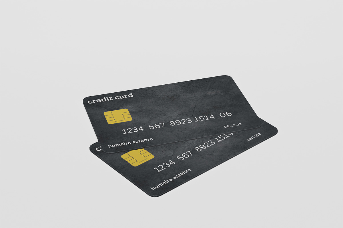 Credit Card Mockup, a Business Card Template by kebunmockup (Photo 3 of 5)