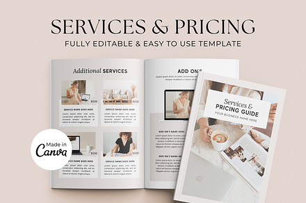 Services and Pricing Guide Template