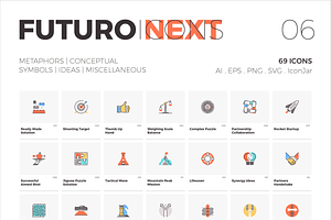 Futuro Next Icons Bundle