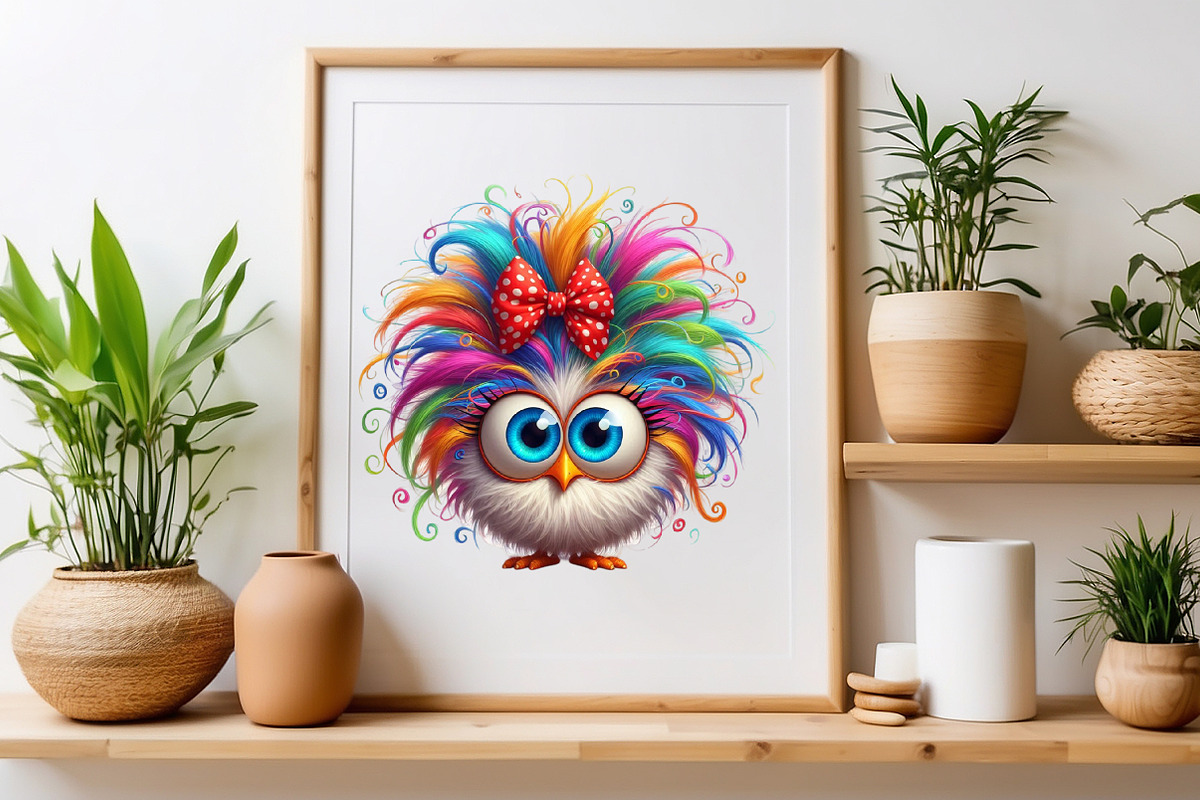 Watercolor Funny Bird Clipart bundle, a Seasonal Illustration by Craft Nest (Photo 6 of 6)