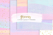 Digital gradient ombre paper, a Texture Graphic by Sunflower Day Love (Thumbnail 1 of 3)