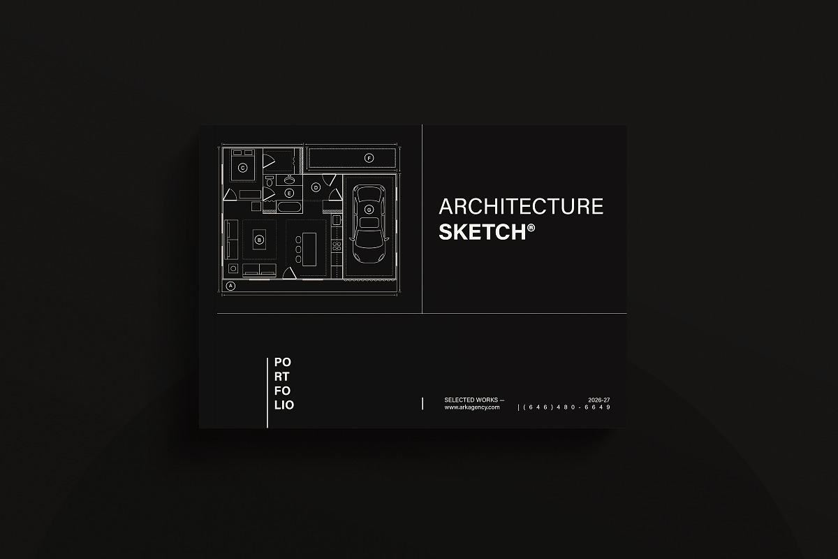 Architecture Portfolio Template, a Brochure Template by ArtisanaAura (Photo 2 of 22)