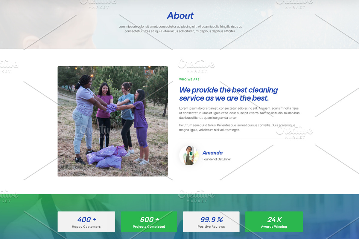 Limousine & Window Cleaning Service, a WordPress Template by HasnainDEV (Photo 2 of 6)