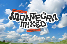 Montecra - Mixed Display Font