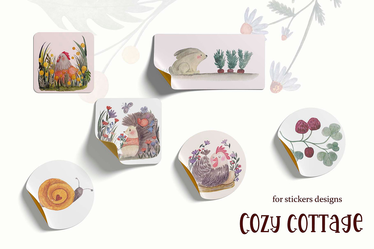 Cozy cottage, a Decorative Illustration by Katia Serdiuk (Photo 2 of 6)